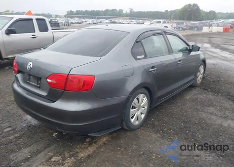 2011 Volkswagen Jetta 2.0L S из США, поврежденный, VIN 3VW2K7AJ4BM323421
